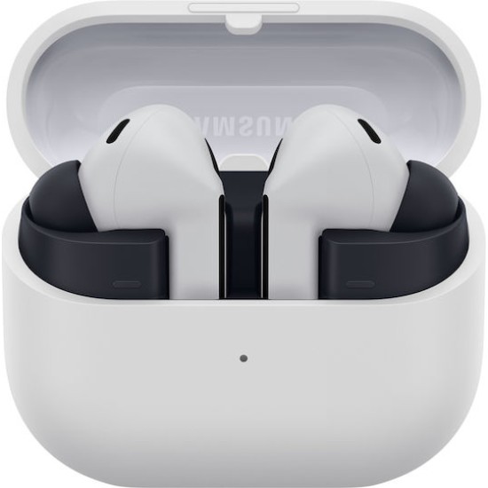 Samsung Galaxy Buds3 FE Bluetooth Handsfree Ακουστικά με Αντοχή στον Ιδρώτα και Θήκη Φόρτισης Γκρι