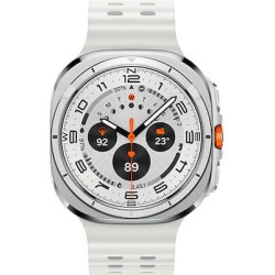 Samsung Galaxy Watch Ultra Titanium 47mm Αδιάβροχο με eSIM και Παλμογράφο (Titanium White)