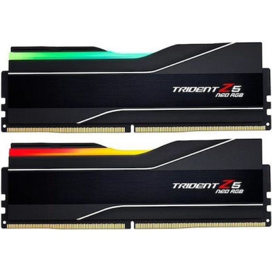 G.Skill Trident Z5 Neo RGB 32GB DDR5 RAM με 2 Modules (2x16GB) και Ταχύτητα 6000 για Desktop