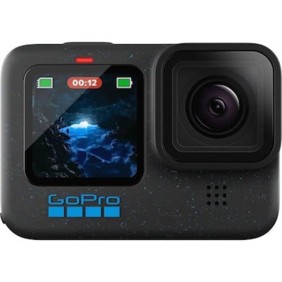 GoPro Hero12 Action Camera 5K Μαύρη με Οθόνη 2.27"