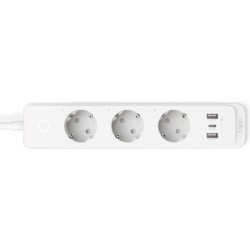 TP-LINK Tapo P300 Smart Πολύπριζο 3 Θέσεων με 2 USB-A, 1 USB-C, Διακόπτη και Καλώδιο 1.5m
