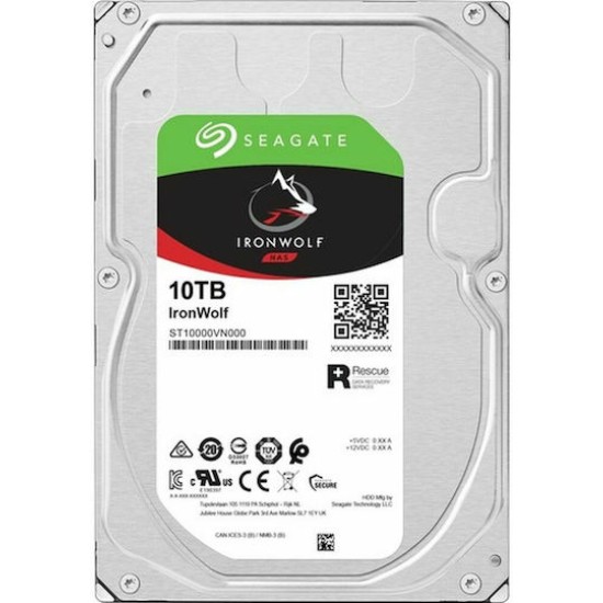SEAGATE IronWolf 10T ST10000VN000, SATA III, 3.5``
