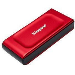 Kingston XS1000 USB-C Εξωτερικός SSD 1TB 1.8" Κόκκινο