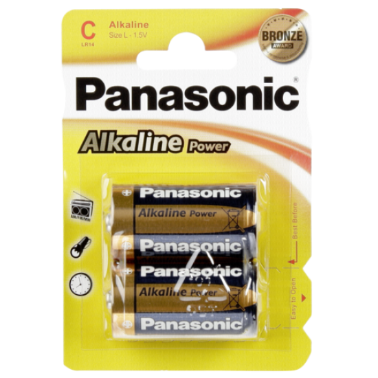 Panasonic Alkaline Power C (2τμχ) Panasonic Alkaline Power C (2τμχ)