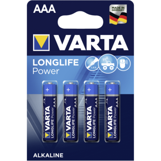 Varta Longlife Power AAA (4τμχ)