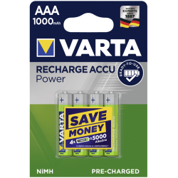 Varta Rechargeable Accu AAA Ready2Use NiMH 1000 mAh Micro (4τμχ)