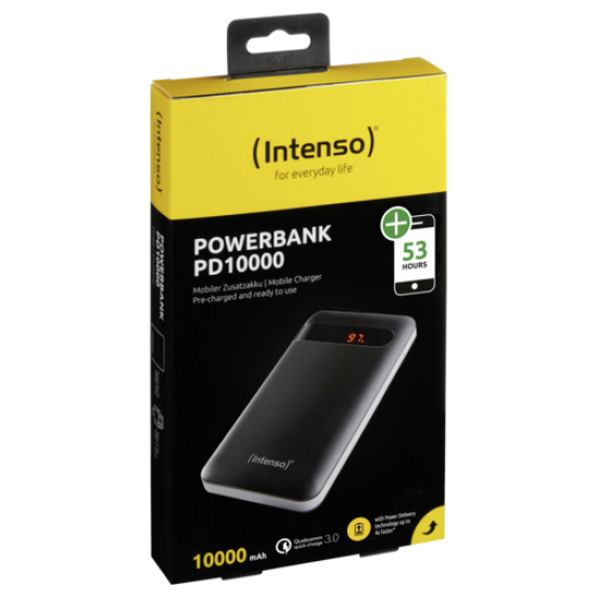 Intenso Powerbank PD10000 Power Delivery 10000 mAh black