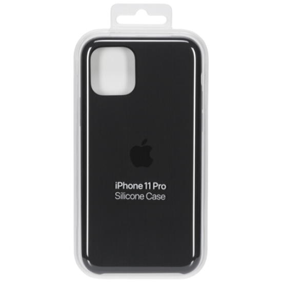 Apple iPhone 11 Pro Silicone Case Black    