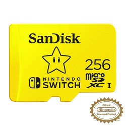 SanDisk MicroSDXC 100MB 256GB Nintendo SDSQXAO-256G-GNCZN