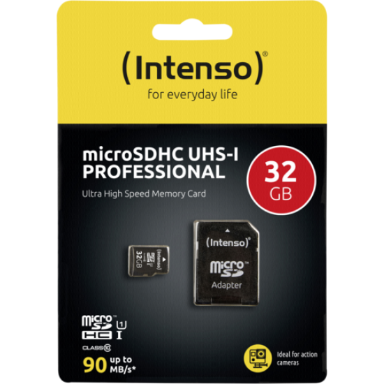 Intenso microSDHC 32GB Class 10 UHS-I Professional