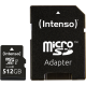 Intenso microSDXC Cards 512GB Class 10 UHS-I Premium