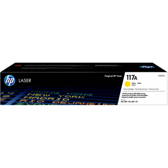 HP 117A Yellow (W2072A)