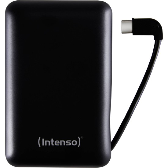 Intenso Powerbank XC10000 black +USB-A to Type-C Cable 10000 mAh