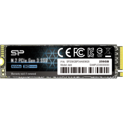 Silicon Power A60 M.2 2280 256GB Max2200/1600 MB SP256GBP34A60M28