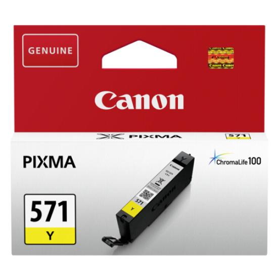 Canon CLI-571 Yellow (0388C001) Canon CLI-571 Yellow (0388C001)