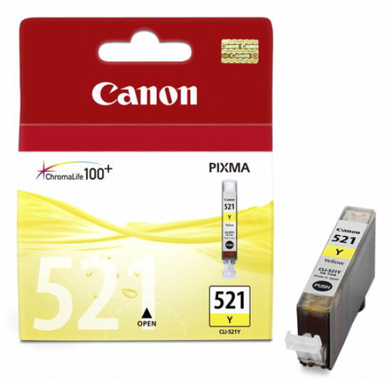 Canon CLI-521 Yellow (2936B001) Canon CLI-521 Yellow (2936B001)
