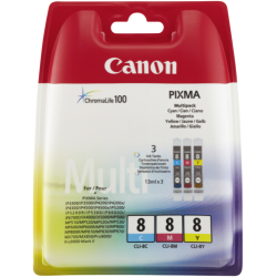Canon CLI-8 Multipack C/M/Y (0621B029)