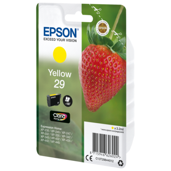Epson 29 Yellow (C13T29844012) Epson 29 Yellow (C13T29844012)