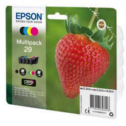 Epson 29 Multipack BK/C/Y/M (C13T29864012)