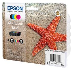 Epson 603 Multipack BK/C/Y/M (C13T03U64010)