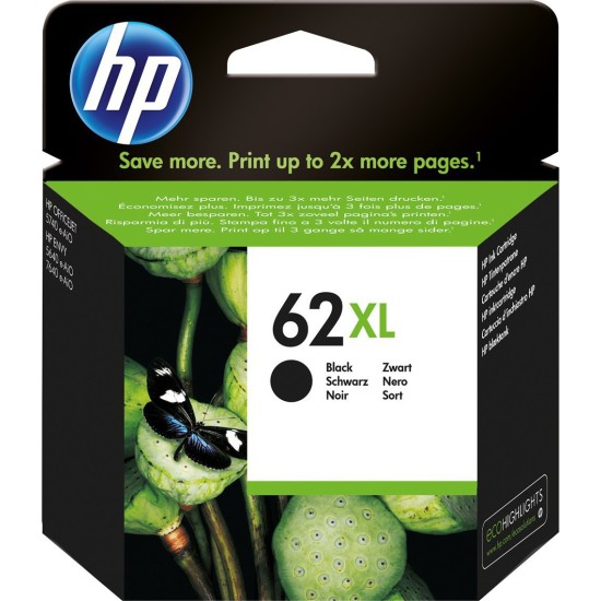 HP 62XL Black (C2P05AE)