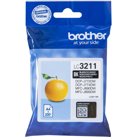 Brother LC-3211 Black (LC3211BK)