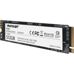 Patriot P300 SSD 512GB M.2 NVMe