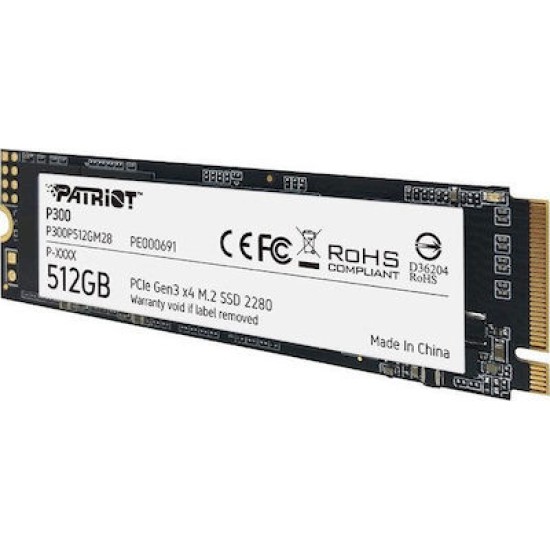 Patriot P300 SSD 512GB M.2 NVMe