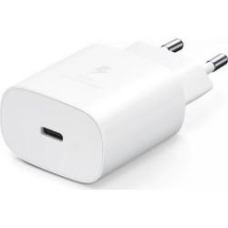 Samsung USB-C Wall Adapter Λευκό (Fast Travel Charger 25W)
