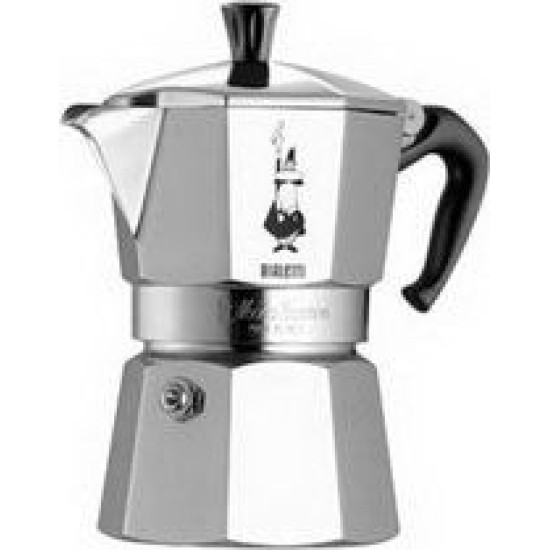 Bialetti Moka Express 0.06 L Aluminium,Black