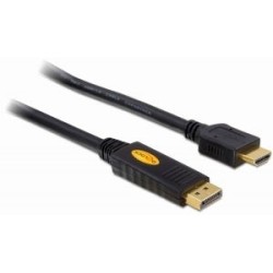 DeLock DisplayPort Cable DisplayPort male - HDMI male 3m (82435)