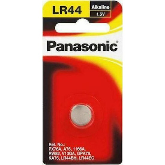 Panasonic Cell Power LR44 (1τμχ) Panasonic Cell Power LR44 (1τμχ)