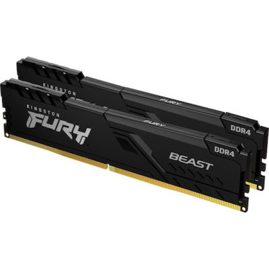Kingston Fury Beast 16GB (2x8GB) DIMM DDR4-3200MHz (KF432C16BBK2/16)