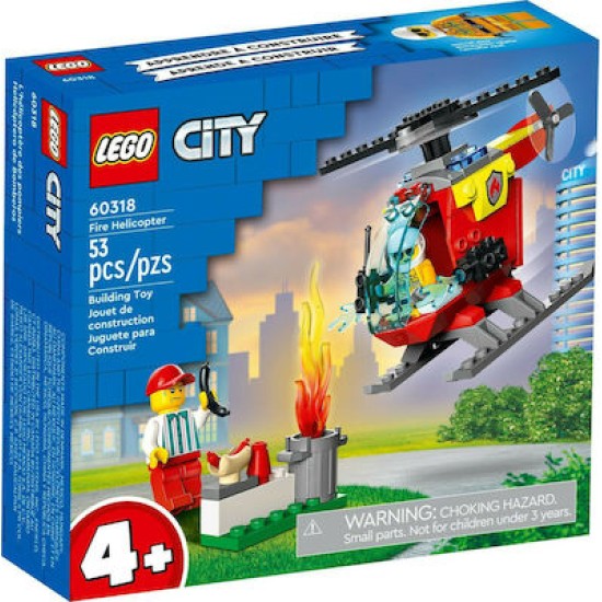 Lego City 60318 Fire Helicopter