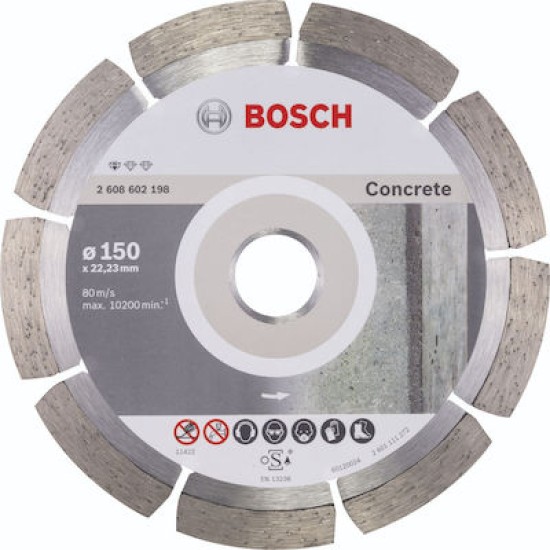Bosch Δίσκος Κοπής 2608602198 150mm 1τμχ Bosch Δίσκος Κοπής 2608602198 150mm 1τμχ