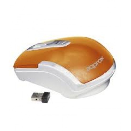 Approx Lite Wireless Optical Mouse Πορτοκαλί