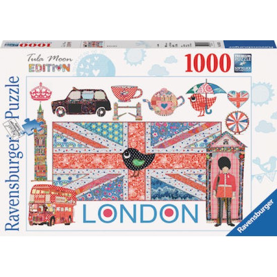 Ravensburger Puzzle Tula Moon: London (19372) 1000 PIECES  70x50cm
