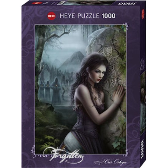 HEYE JIGSAW PUZZLE FORGOTTEN CELTIC CROSS CRIS ORTEGA 1000 PCS #29522