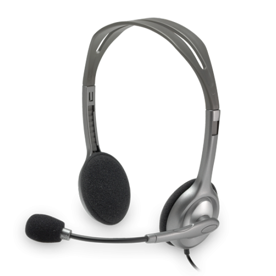 Logitech H 110 Stereo Headset black