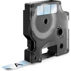 Dymo 40910 Standard Label 7m x 9mm Black on Clear