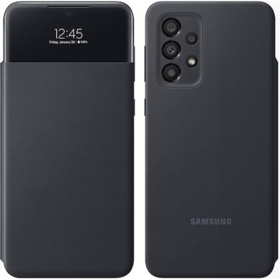Samsung S View Wallet Cover Μαύρο (Galaxy A33)