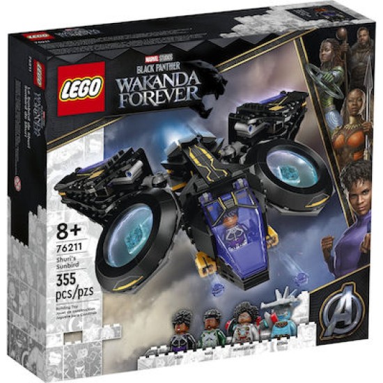 Lego Marvel Black Panther Wakanda Forever 76211 Shuris Sunbird