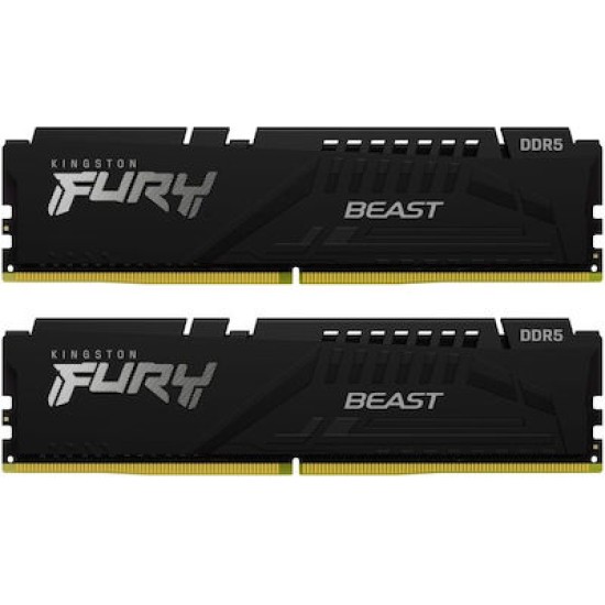 Kingston Fury Beast 16GB (2x8GB) DIMM DDR5-5200MHz (KF552C40BBK2-16)