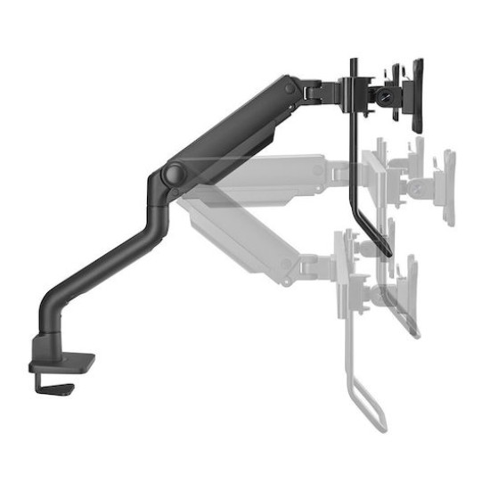 Neomounts DS75S-950BL2 Full-motion desk mount, 2x 17
