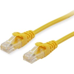 Equip 60306207101 Cat.6A U/UTP Patch Cable, 1m, Yellow, 1 m, Cat6a, RJ45, Yellow