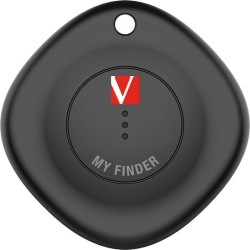 Verbatim 32130 MYF-01 Bluetooth Item Finder 1 pack, Black, Waterproof, IP66