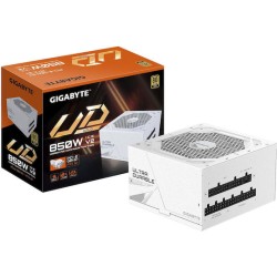 Gigabyte GP-UD850GM PG5 ICE UD850GM PG5 V2 ICE PSU, ATX 3.1, 850W, PCIe Gen 5.1, 80 PLUS Gold, 120mm