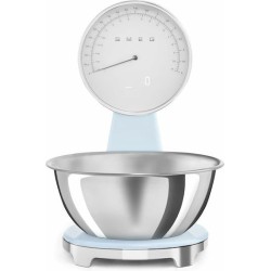 SMEG ANALOG AND DIGITAL KITCHEN SCALE PASTEL BLUE KSF01PBWW