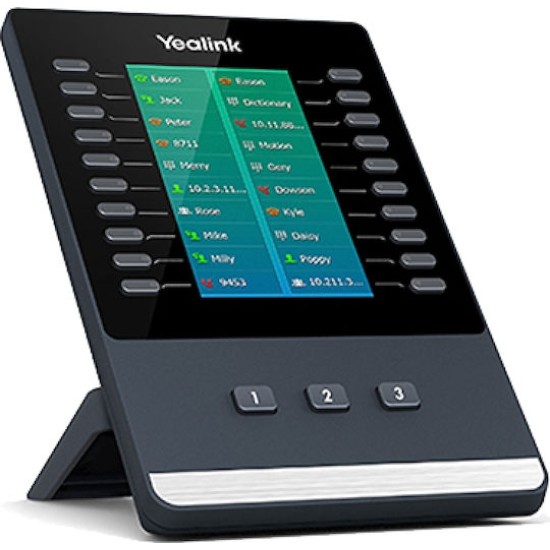 Yealink EXP50 IP add-on module Black, Grey 23 buttons