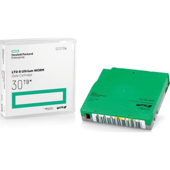 HPE LTO Ultrium 8 Data Cassette Q2078A - 12 / 30 TB - LTO-8